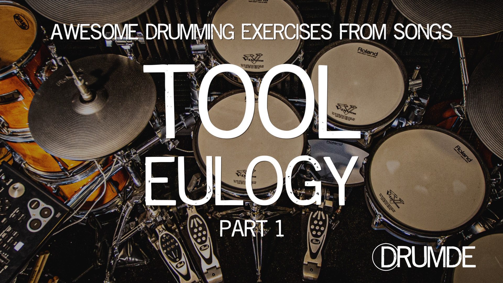 Tool Eulogy Drum Lesson